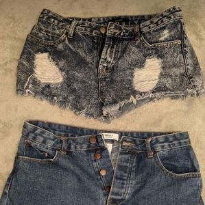 Forever 21 shorts, ROSS shorts